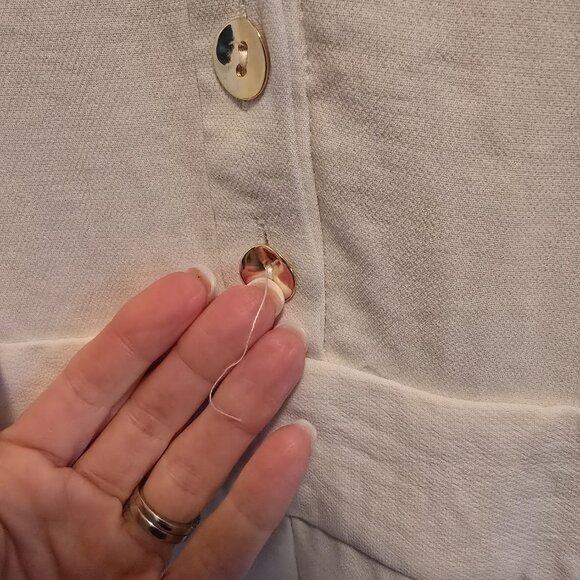 Zara belted crepe midi dress - Picture 6 of 6